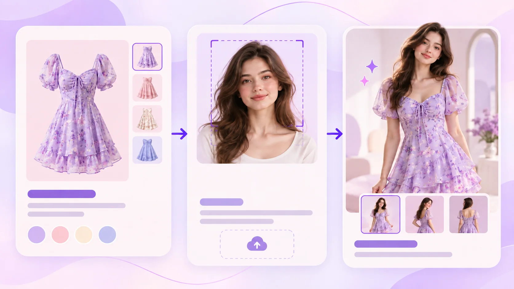 Try-on workflow preview
